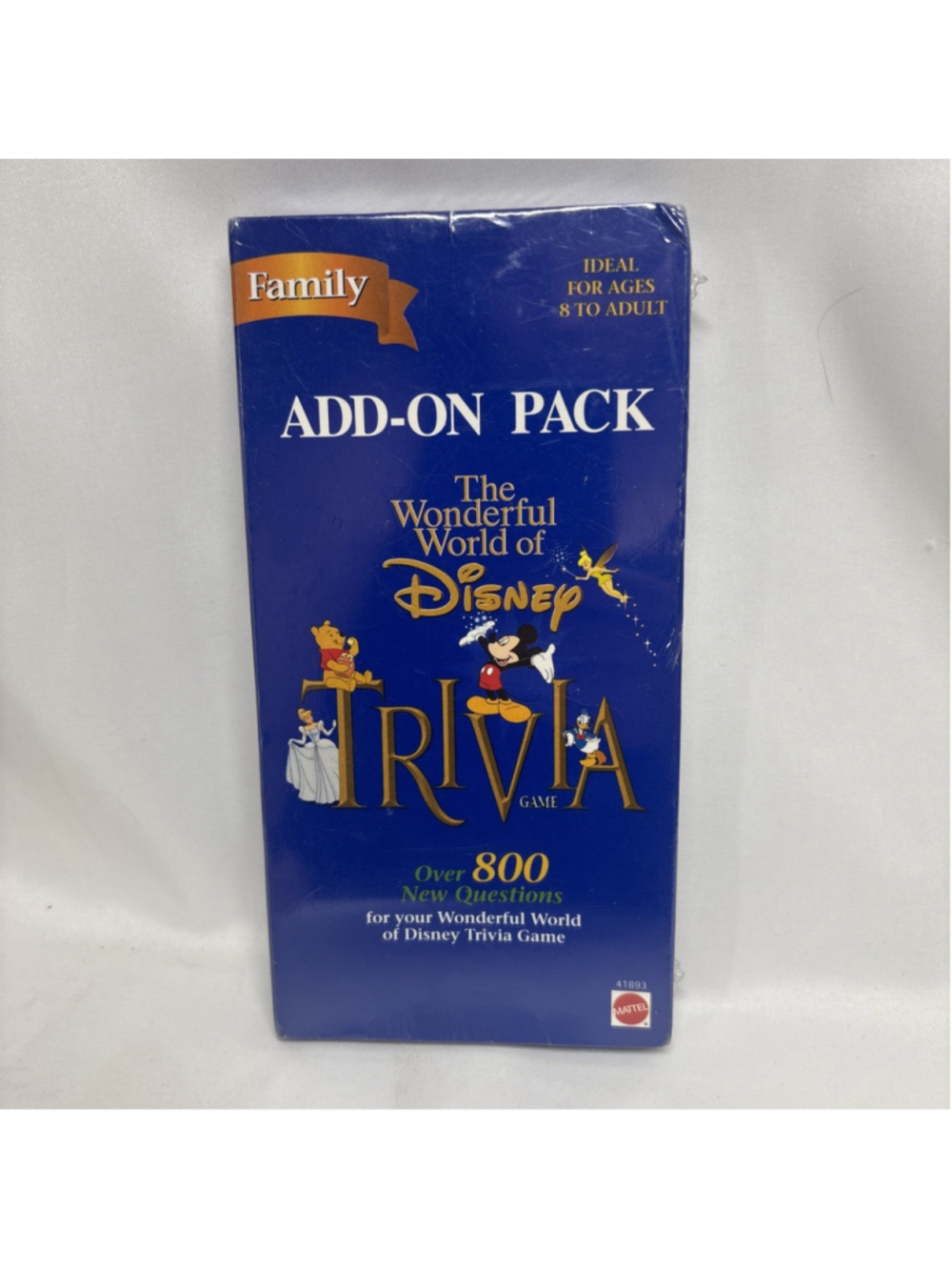 Mattel 1998 The Wonderful World of Disney Trivia Game FAMILY ADD-ON PACK New